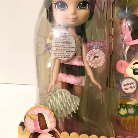 MGA Yummi Land Ice Cream Pop Girls Nikki Neopolitan 12 Inch Doll Damaged Box - Picture 3 of 16